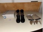 BELLISSIMI STIVALI NUOVI COMPLETI BASSI DA DONNA FIRMATI GUESS ORIGINALI,N 36