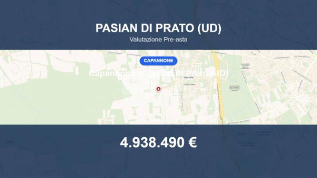 Immobile in asta di 7000 m² in vendita a Pasian di Prato