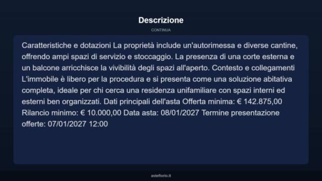 Immobile in asta di 180 m², box auto in vendita a Germagno - Foto 4