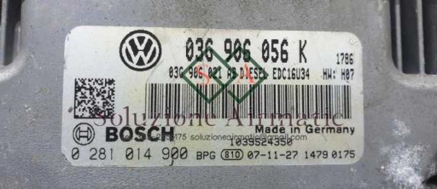 Volkswagen Golf V 1.9 centralina motore 03G906056K - Foto 2
