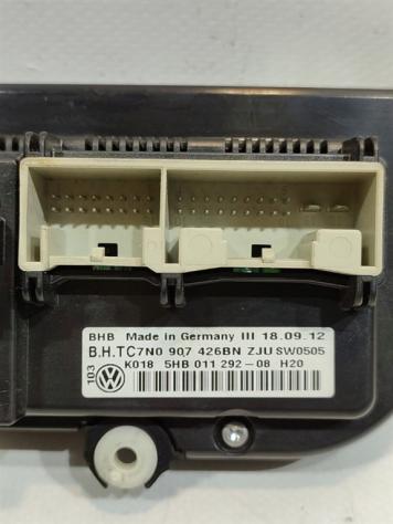 CENTRALINA CLIMA VOLKSWAGEN Caddy 4° Serie 7N0907426BN 5HB011292-08 BSX (10) - Foto 4