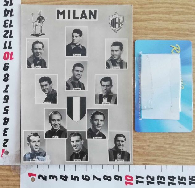 Foto cartolina (postcard) formazione Juventus 1980/81 - Foto 4