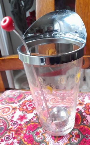 caraffa martini vintage  con dosatore e cucchiaino - Foto 4