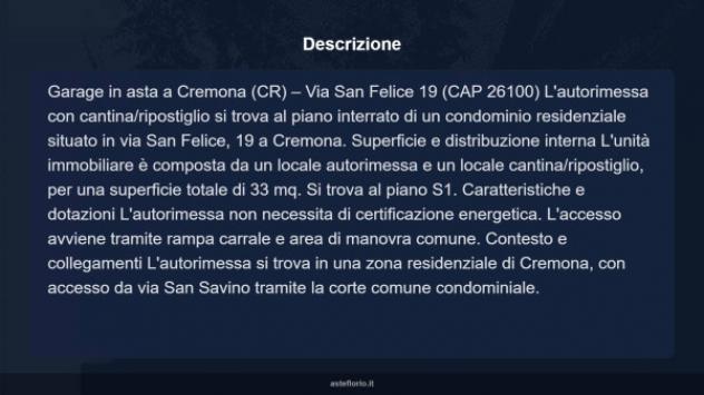 Immobile in asta di 33 m² in vendita a Cremona - Foto 9