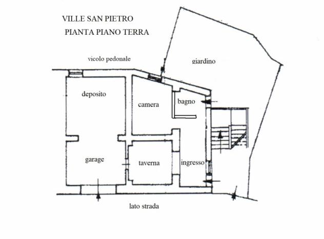 VENDESI A Ville San PIETRO CASA INDIPENDENTE CON GARAGE E GIARDINO - Foto 9