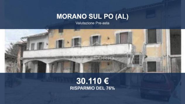 Immobile in asta di 236 m², box auto in vendita a Morano sul Po
