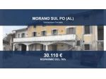 Immobile in asta di 236 m², box auto in vendita a Morano sul Po