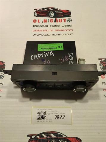 CENTRALINA CLIMA CHEVROLET Captiva 1° Serie 20910836 (06) - Foto 3