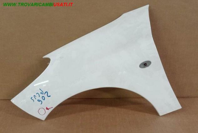 PARAFANGO ANT. SX BIANCO (1 Bullino) 999-U1297833 Carrozzeria Lamierati esterni Fiancate Parafango ant. PEUGEOT - 206 PLUS - 2009 2013