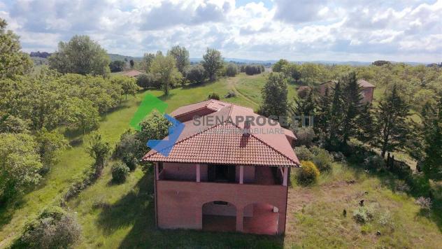 Splendida Azienda Agricola con scuderia per cavalli e vista su Siena - Foto 4