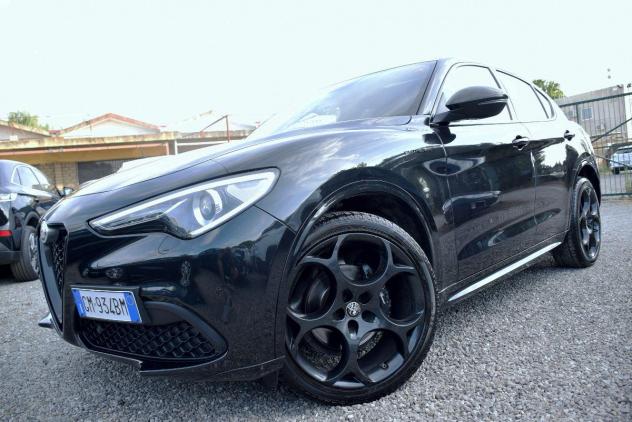 ALFA ROMEO Stelvio ESTREMA 4X4 2.0Turbo 280CV AUTOM. AT8 Q4 TETTO - CARBONIO - NAVI - ANDROID - ADAS - CRUISE AD - BT - ALCANTARA - SENSORI - CAM - IV