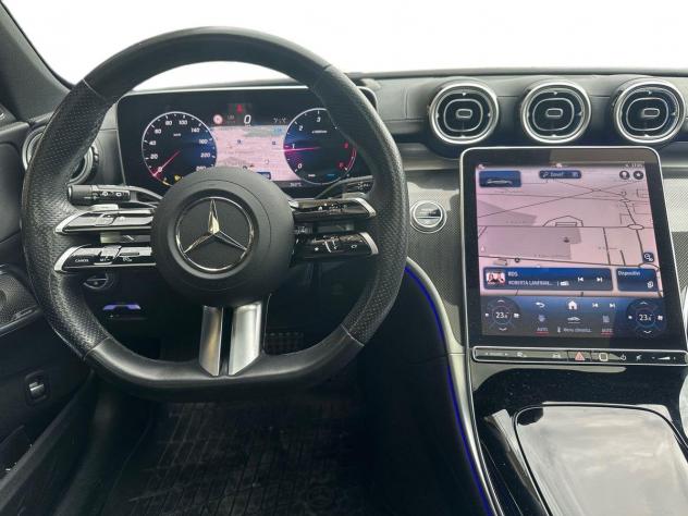 Mercedes-Benz Classe C Classe C-S206 SW 2021 - C SW 220 d mhev AMG Line Premium Plu - Foto 9