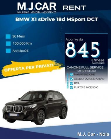 BMW X1 sDrive 18d Msport - P1 rif. 24118925