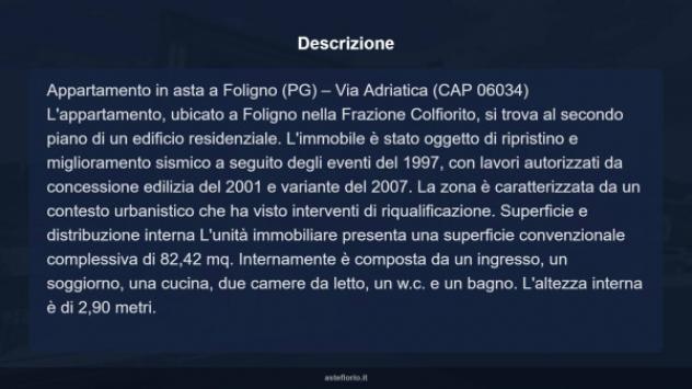 Immobile in asta di 82 m² in vendita a Foligno - Foto 13