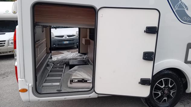 CAMPER BURSTNER DUCATO SEMINTEGRALE 6 POSTI DINETTE BASCULANTE CLIMATIZZATORE LETTO NAUTICO FOTOVOLTAICO CAMPEGGIO USATI GENERALI 1805 - Foto 9