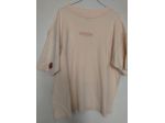 Felpa color salmone chiaro morbida tg L