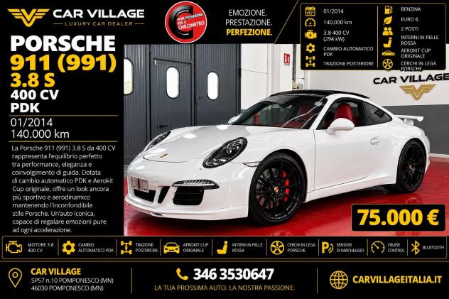 Porsche 911 3.8 Carrera S Coupkit cup