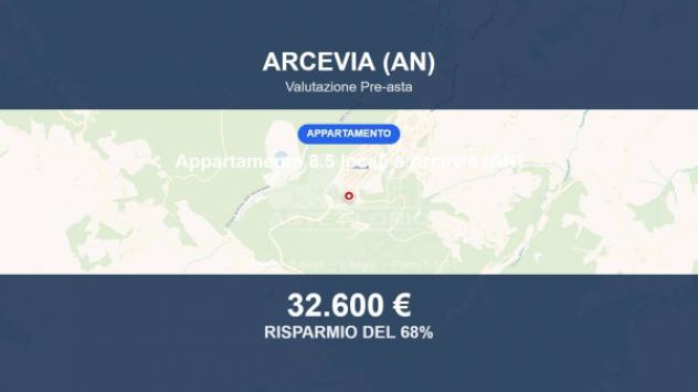 Immobile in asta di 293 m² con più di 5 locali in vendita a Arcevia