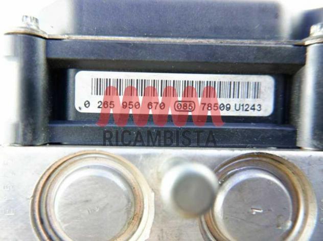 0265235291 Fiat Bravo 1.9 JTD centralina gruppo pompa ABS - Foto 4