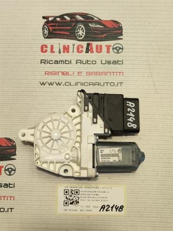 MOTORINO ALZAVETRO POSTERIORE DESTRA VOLKSWAGEN Tiguan 1° Serie 5N0959704B 1K0959795AA (0711)