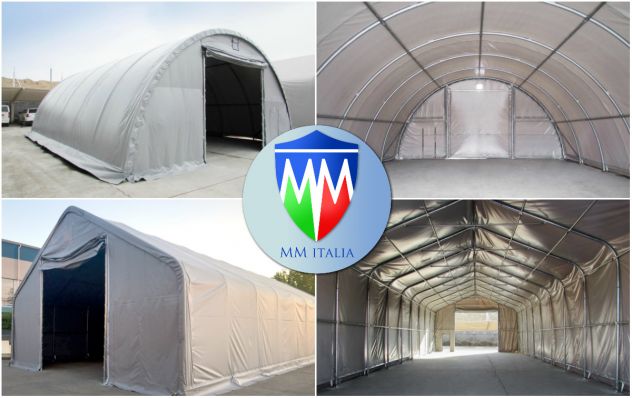 Strutture Industriali uso magazzino 8 x 20 x 4,40 mt Pvc 720 mq. - Foto 9