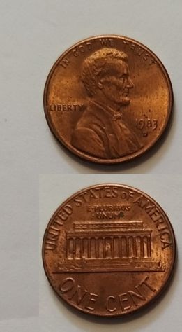 R82 - U.S.A.- MONETE RARE CON DIFETTO DI CONIO.
