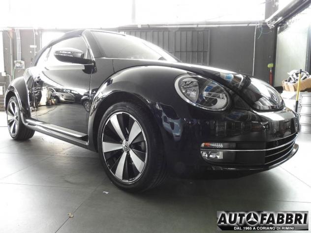 VOLKSWAGEN - New Beetle Cabrio 1.2 tSI Design Ltd Plus Car Play Navigatore Sat- Android A. Pelle Sport Design