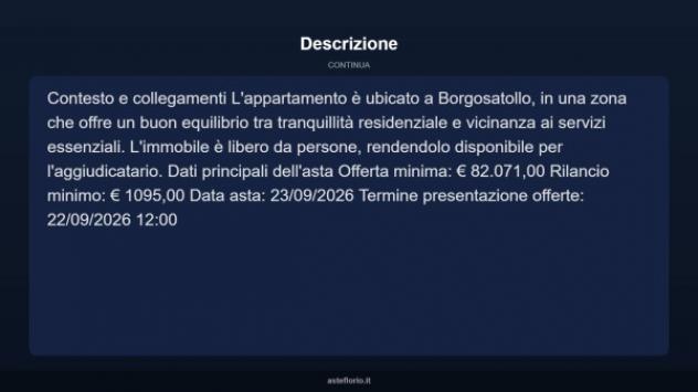 Immobile in asta di 60 m², box auto in vendita a Borgosatollo - Foto 16
