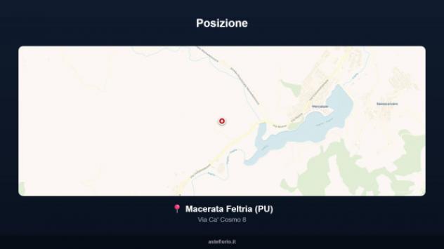 Immobile in asta di 94 m² con più di 5 locali in vendita a Macerata Feltria - Foto 18