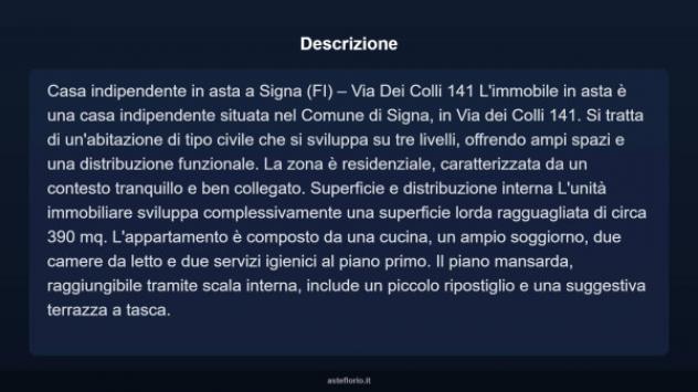 Immobile in asta di 390 m² con più di 5 locali in vendita a Signa - Foto 16