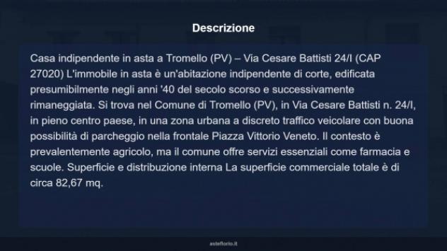 Immobile in asta di 82 m² in vendita a Tromello - Foto 15