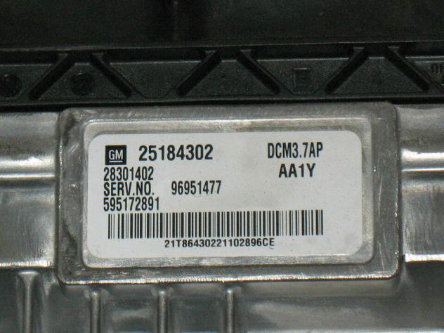 25184302 ECU ORLANDO CRUZE AA1Y 2.0 25184302 DCM3.7AP 96951477 595172891 - Foto 2