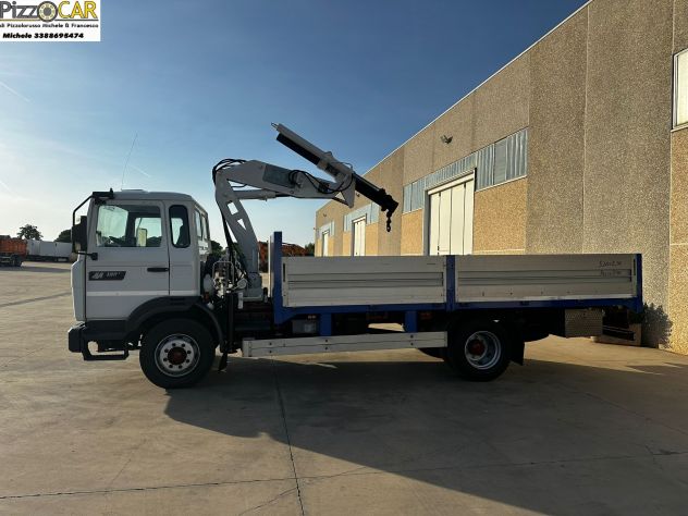 RENAULT MIDLINER 180 CASSONE E GRU PESCI P444 - Foto 4