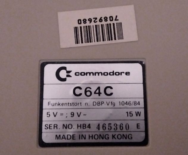 Commodore C64 con lettore cassette e imballo originale (LEGGERE BENE ANNUNCIO) - Foto 5