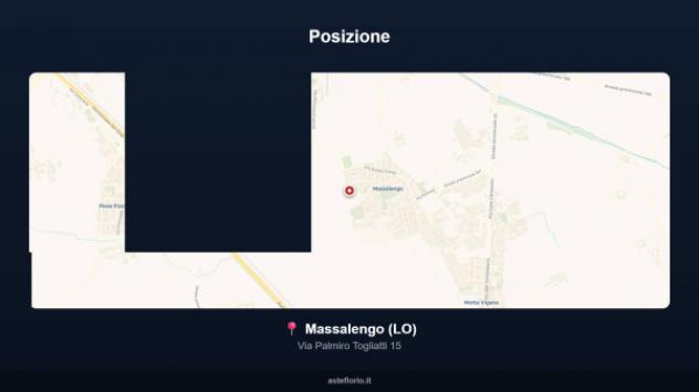 Immobile in asta di 43 m², box auto in vendita a Massalengo - Foto 2
