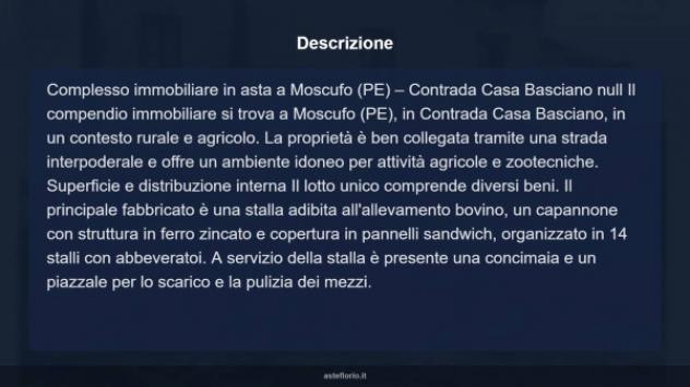 Immobile in asta di 825 m² in vendita a Moscufo - Foto 8