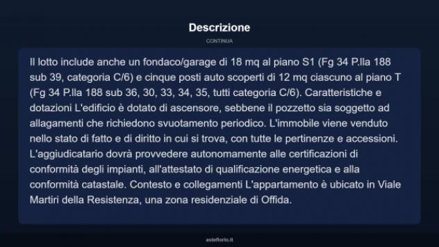 Immobile in asta di 66 m², box auto in vendita a Offida - Foto 6