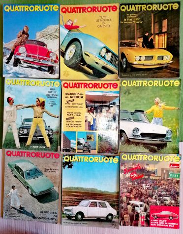 Quattroruote dall'anno 1962 al 1969 - Foto 4