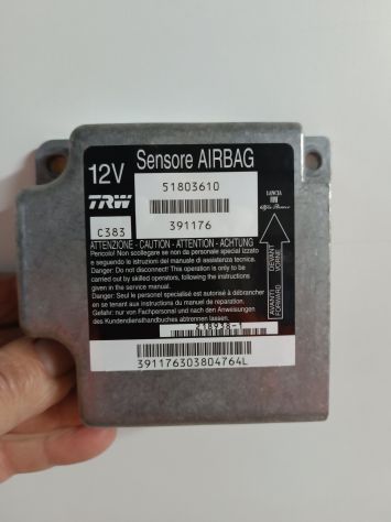 Centralina Airbag fiat panda 2°serie 2008 Cod: 51803610