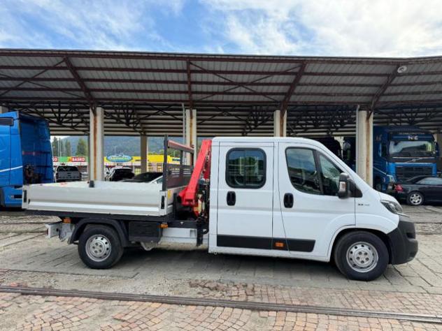 FIAT Ducato 140CV DOPPIA CABINA GRU E CASSONE FISSO rif. 24115268 - Foto 6