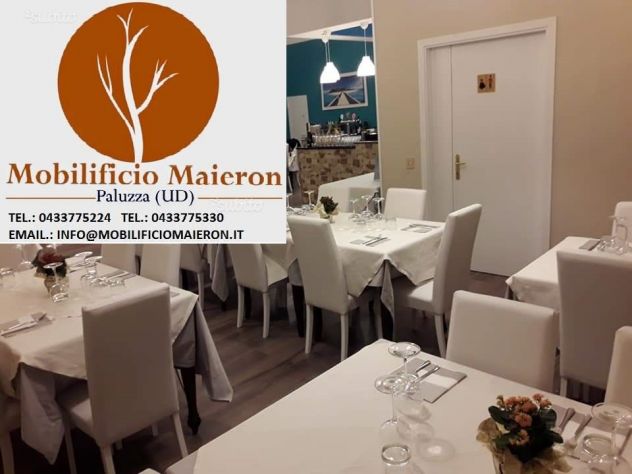 Sedie Tavoli Treviso Arredamento Bar Ristorante Pizzeria Pub Nuovi Non Usati - Foto 9