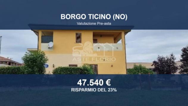 Immobile in asta di 74 m², box auto in vendita a Borgo Ticino