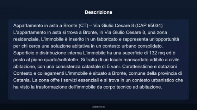 Immobile in asta di 132 m² in vendita a Bronte - Foto 4