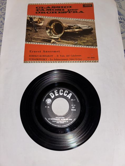 VINILE COME NUOVO,INTROVABILE:RIMSKY KORSAKOV”IL VOLO DEL CALABRONE”,TCHAIKO - Foto 4