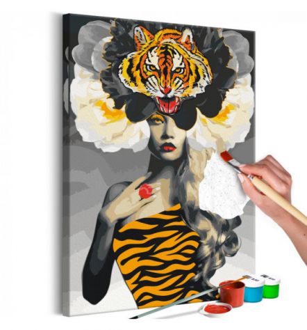 Quadro Fai Da Te Ritratto Femminile N.2 ARREDALACASA Spedizione Gratis