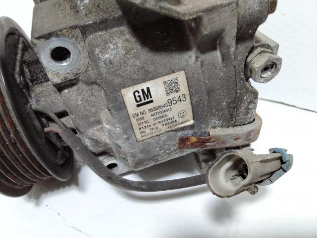 COMPRESSORE A/C OPEL Adam 1° Serie 95369543 A14XEL Bifuel/Gas 1400 (13) - Foto 4