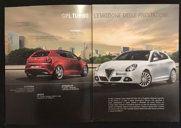 Depliant Alfa Romeo gamma GPL TURBO - Foto 2