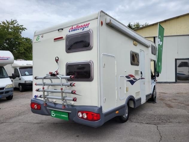 CAMPER CHALLENGER FORD MANSARDATO 6 POSTI LETTI CASTELLO CLIMATIZZATORE GENERALI - Foto 2