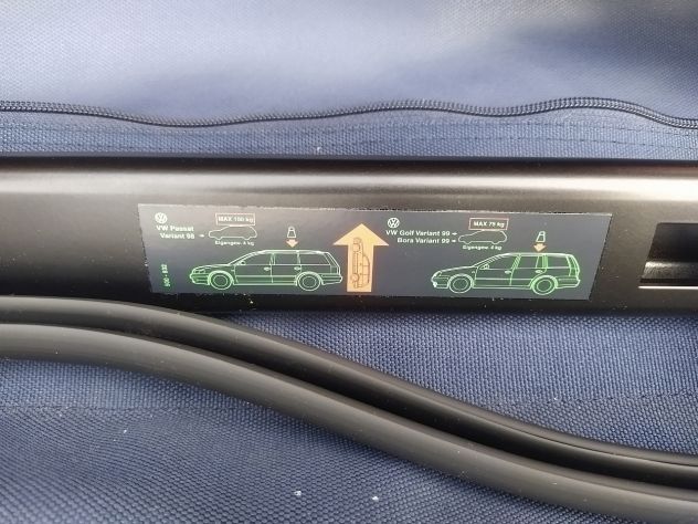 Barre portatutto Volkswagen Passat, Bora, Golf NON usate - Foto 2