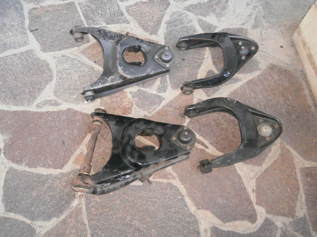 KIT 4 BRACCI ANTERIORI SUPERIORI ED INFERIORI PER FIAT 124 SPORT SPIDER COUPE' - Foto 6